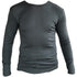 HOCOSA longsleeve van biologische wol zijde heren ANTRACIET