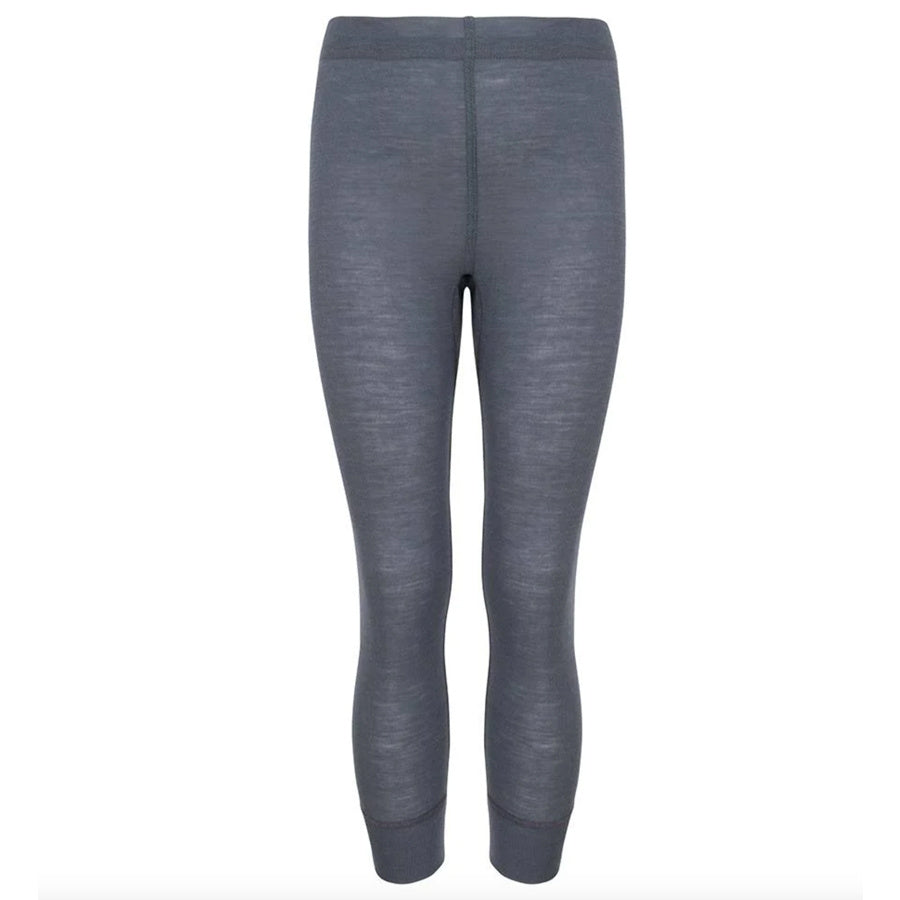 HOCOSA legging biologische wol zijde kind ANTRACIET