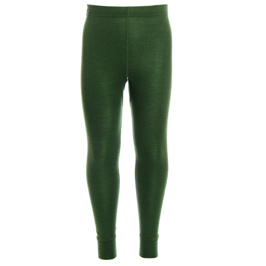HOCOSA legging biologische wol zijde kind GROEN