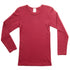HOCOSA longsleeve biologische wol zijde kind ROBIJN
