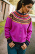 ERIBÉ merino wollen ALPINE VEST met angora JAZZ