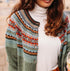 ERIBÉ merino wollen ALPINE VEST met angora BREAMAR