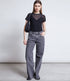 JAN 'N JUNE high waist spijkerbroek SUNNY GREY biokatoen