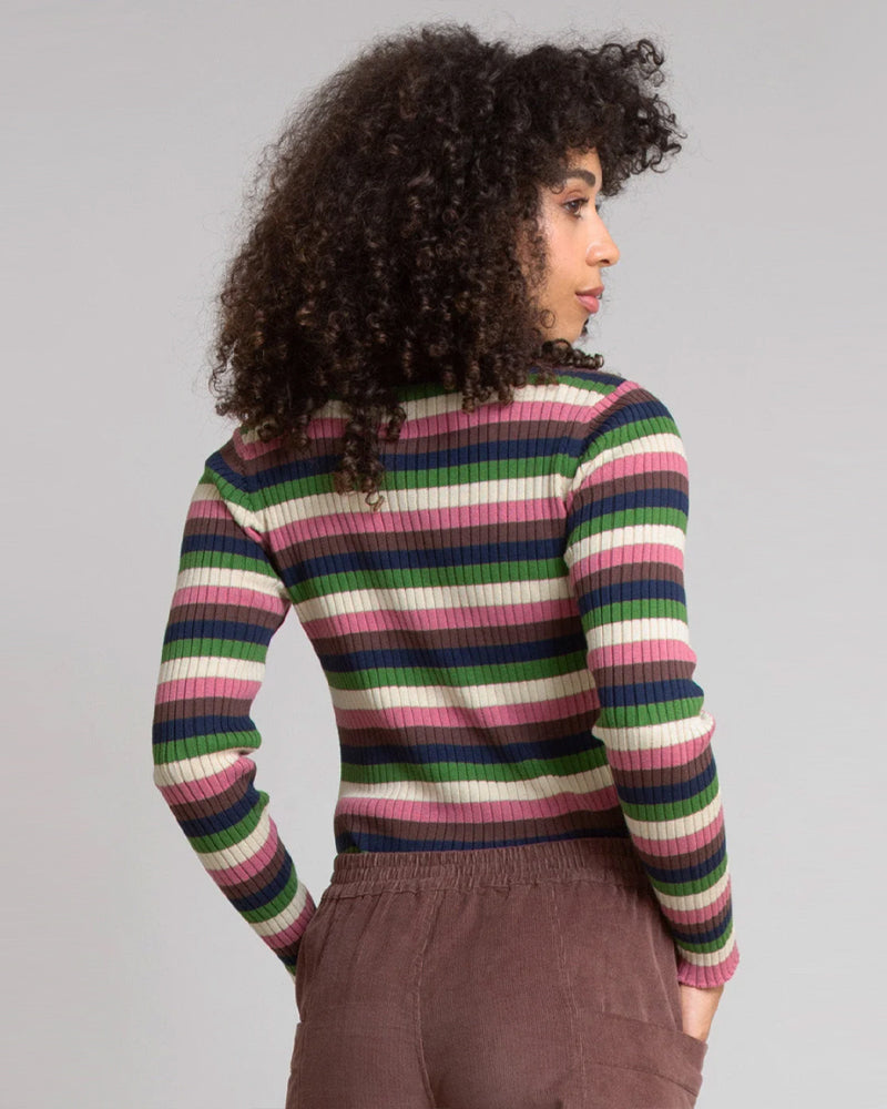 KITE V-Pullover TRUDI MULTI aus Bio-Baumwolle