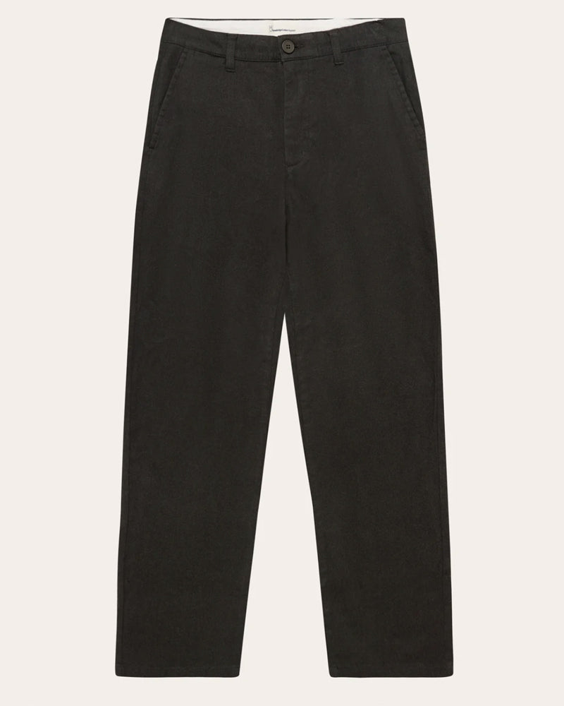 Chino broek biologisch katoen Flanel RUDI FOREST kca