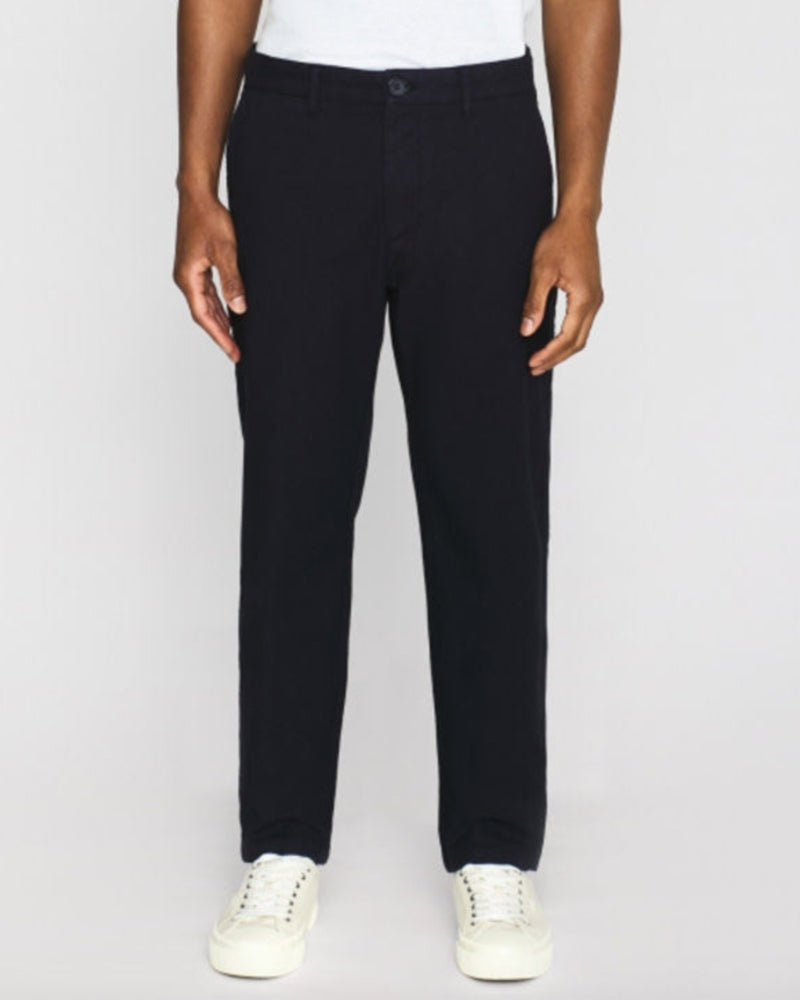 Chino broek biologisch katoen Flanel RUDI NIGHT kca