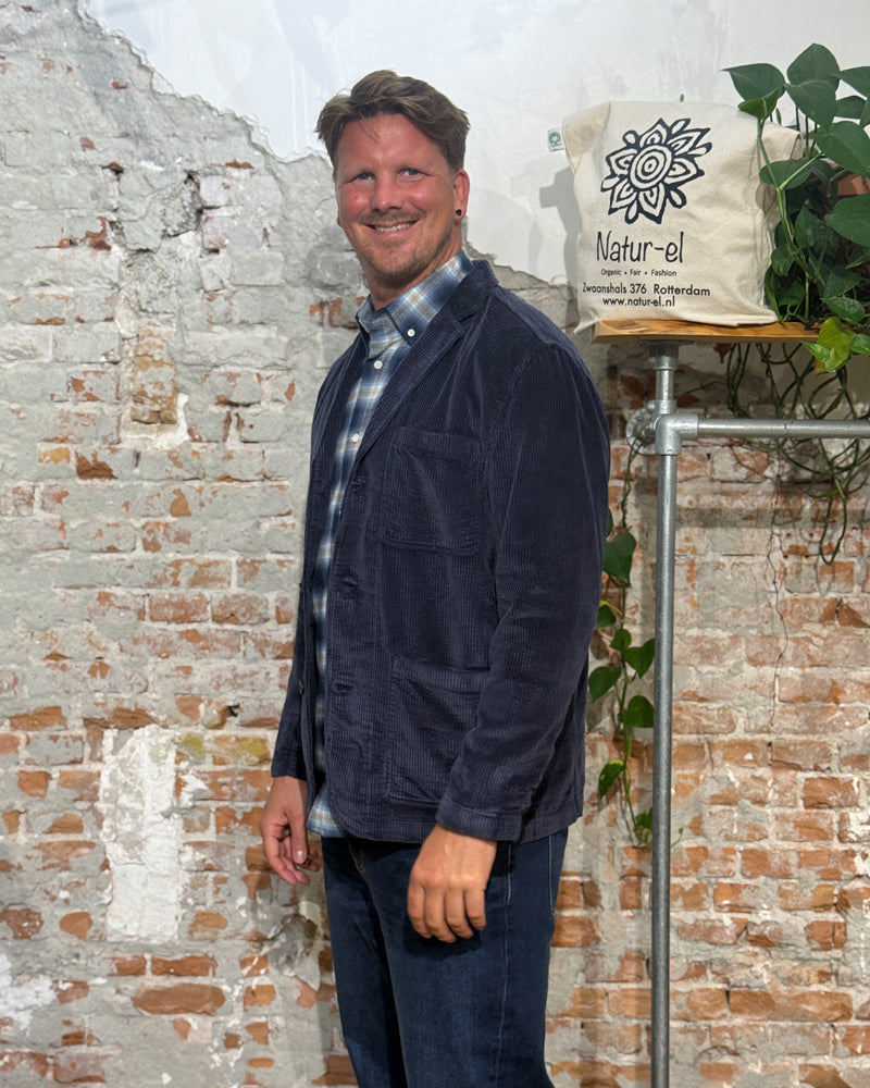 Corduroy blazer jasje JURGEN NIGHT biologisch katoen KCA