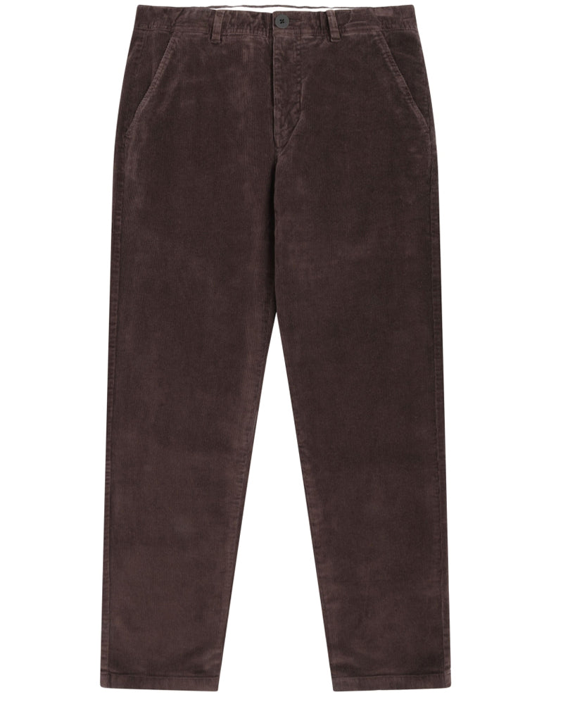 Chino broek corduroy CHUCK CHOCO biologisch katoen KCA