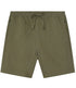 wijde korte broek short YESSIN OLIVE van linnen en tencel
