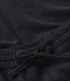 Wijde korte broek short YESSIN BLACK van linnen en tencel