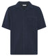 Overhemd korte mouw STRUCTURE NIGHT biokatoen KCA