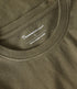 Shirt met borduursel KANE OLIVE biologisch katoen KCA