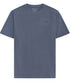 T-shirt met print CAMPING INDIGO biologisch katoen KCA