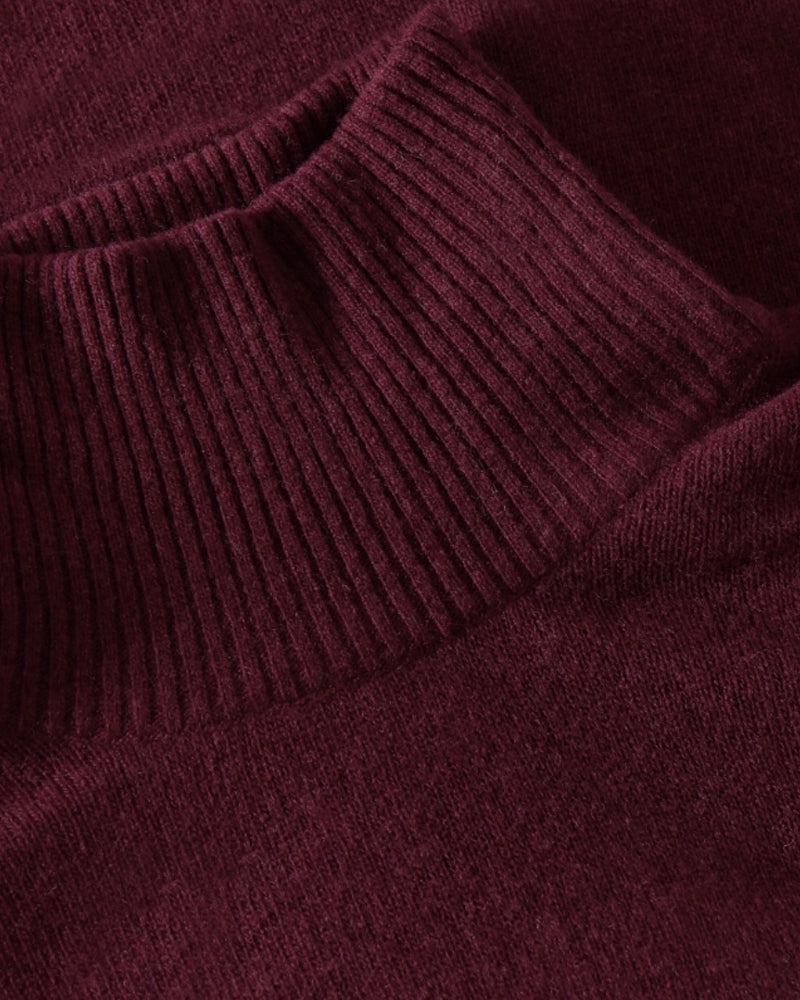 Wollpullover ROMY BRICK aus 100% Lammwolle KCA