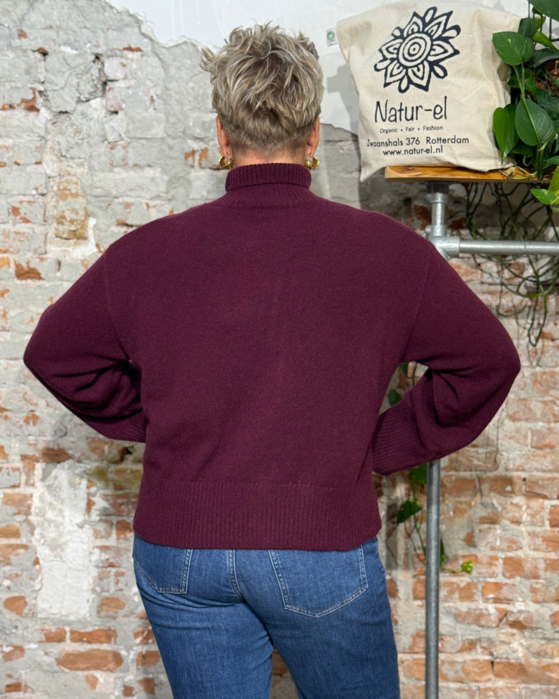 Wollpullover ROMY BRICK aus 100% Lammwolle KCA