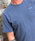 T-shirt met print CAMPING INDIGO biologisch katoen KCA