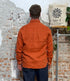 linnen overhemd WAHID BRICK garment dyed KCA
