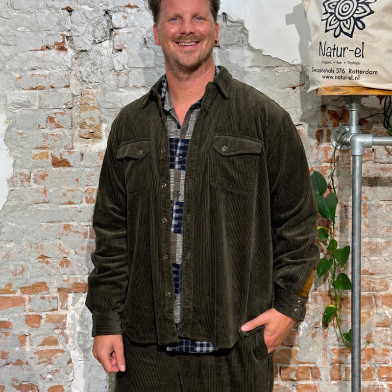 KOMODO Jeans-Overshirt KARDA Bio-Baumwolle