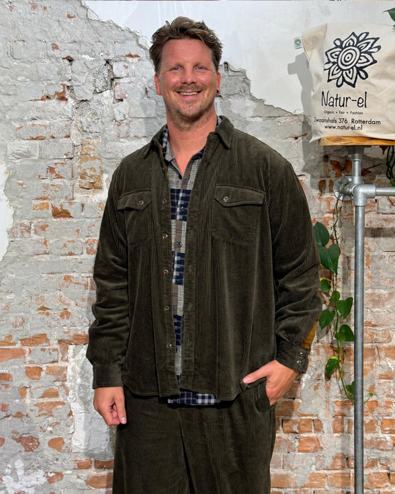 KOMODO Jeans-Overshirt KARDA Bio-Baumwolle