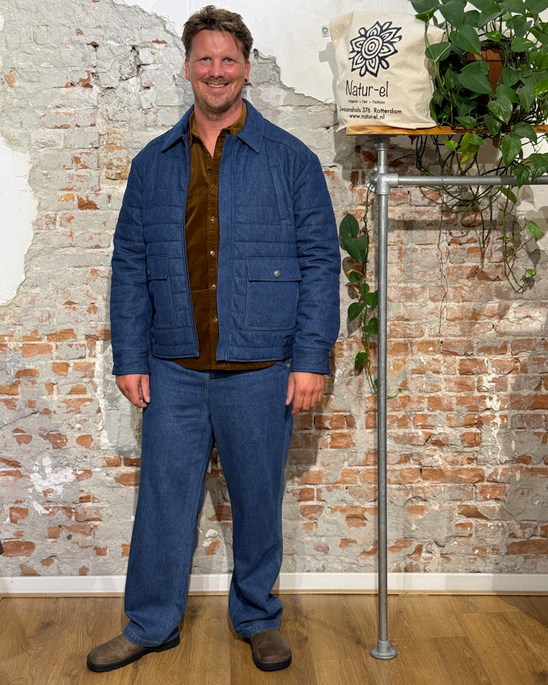 KOMODO wijde broek BOB DENIM biologisch katoen