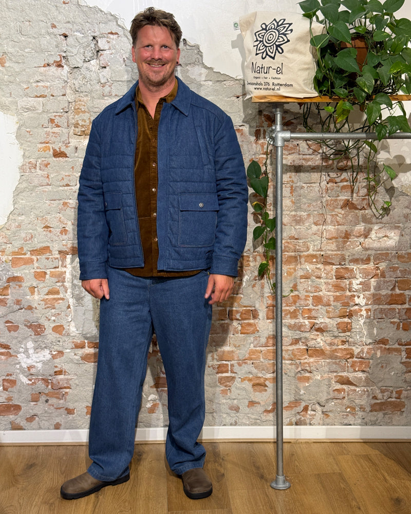 KOMODO Jeans-Overshirt KARDA Bio-Baumwolle
