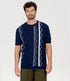 KOMODO gebreid shirt RAFFI STRIPES van biologisch katoen