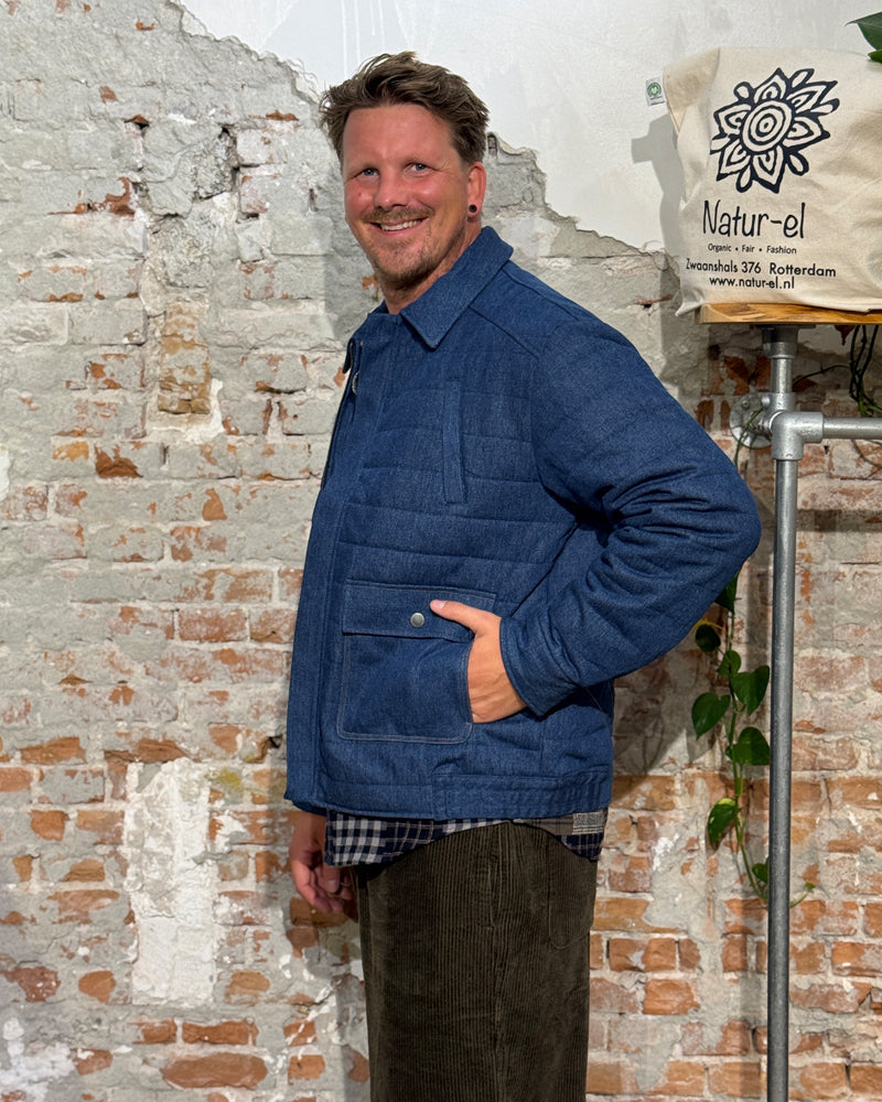 KOMODO Jeans-Overshirt KARDA Bio-Baumwolle