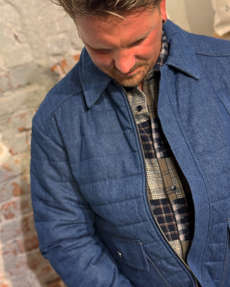 KOMODO Jeans-Overshirt KARDA Bio-Baumwolle