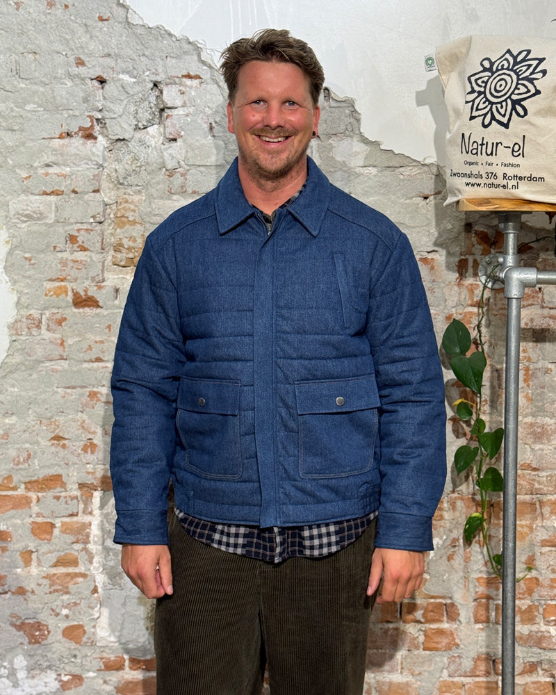 KOMODO Jeans-Overshirt KARDA Bio-Baumwolle