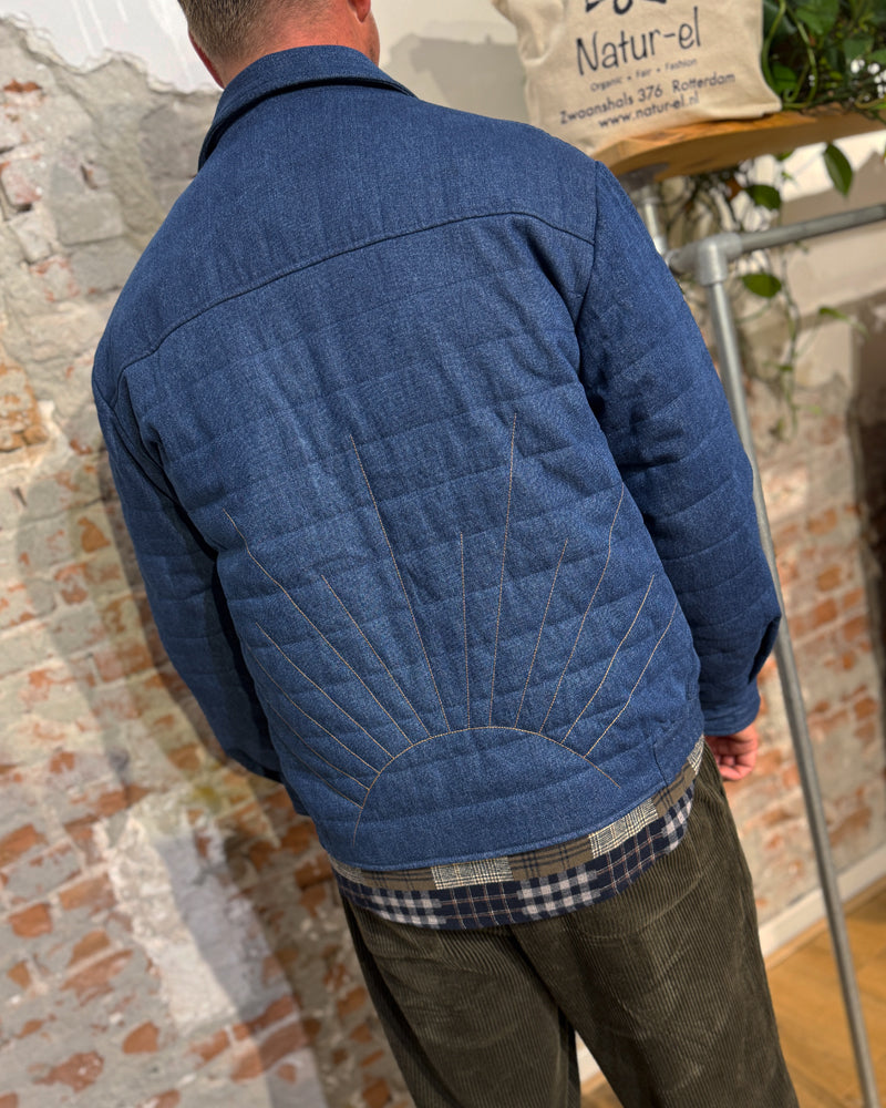 KOMODO Jeans-Overshirt KARDA Bio-Baumwolle