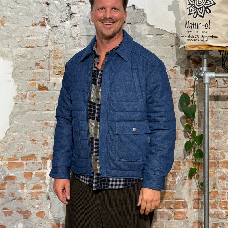 KOMODO Jeans-Overshirt KARDA Bio-Baumwolle