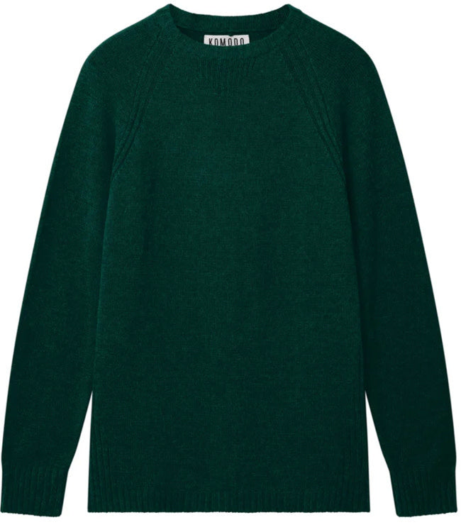 KOMODO effen wollen trui CHRISTOFF IVY van pure merino