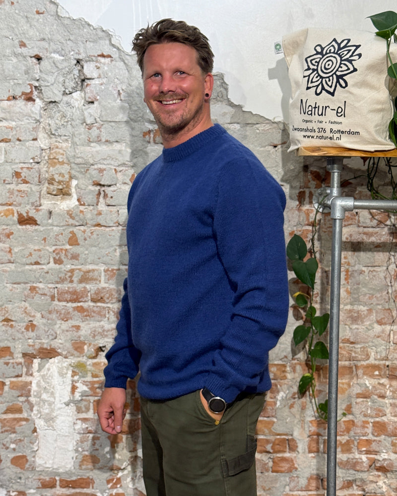 KOMODO einfarbiger Wollpullover CHRISTOFF IVY aus reiner Merinowolle