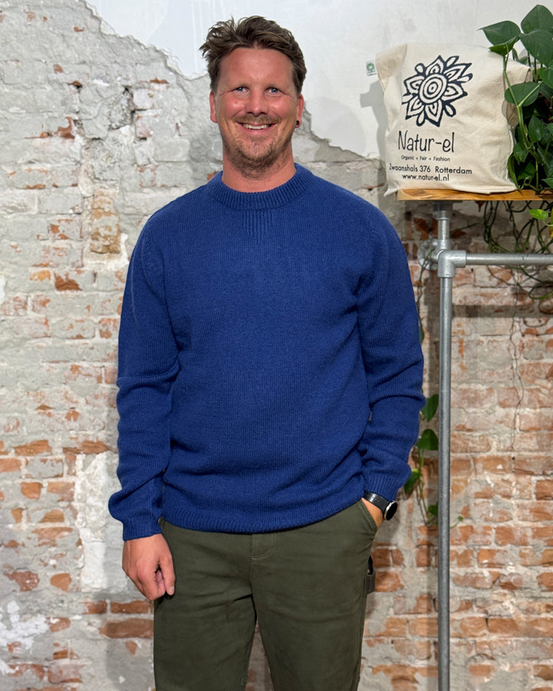 KOMODO einfarbiger Wollpullover CHRISTOFF IVY aus reiner Merinowolle