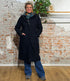 LANGERCHEN lange wollen trenchcoat MILPORT CARBON