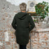 LANGERCHEN wollen parka jas RISANA OLIVE