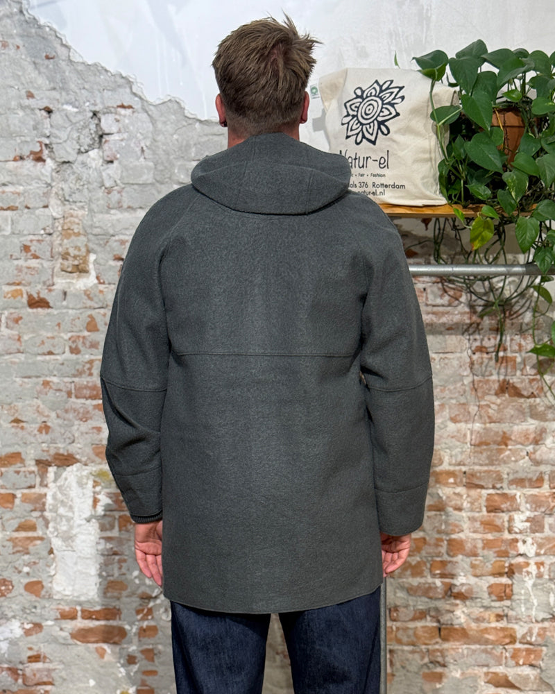 LANGERCHEN wollen Parkajacke für Herren STRAITON NAVY