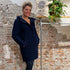 LANGERCHEN wollen parka jas RISANA NAVY