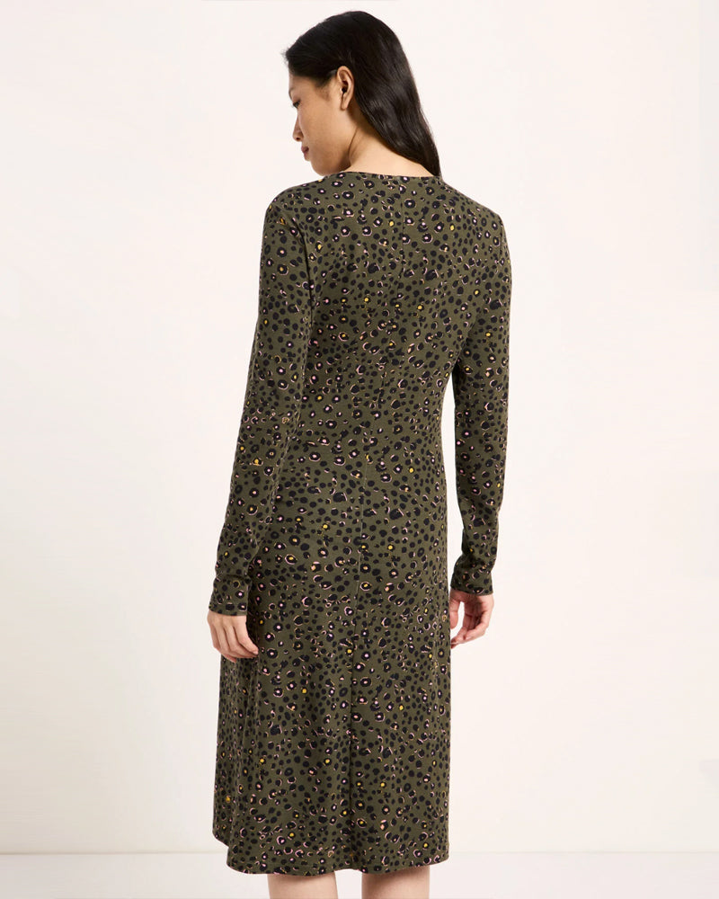 LANIUS Wickelkleid TINE ANIMAL Tencel & Bio-Baumwolle