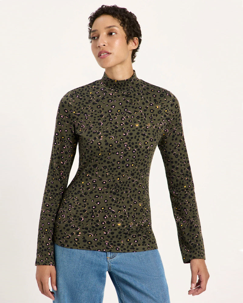 LANIUS coltrui met print RUTH ANIMAL van tencel