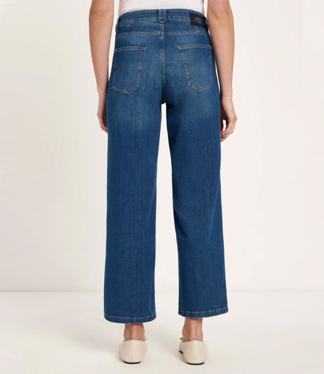 LANIUS mid waist relaxed jeans GOIA MID DENIM biologisch katoen