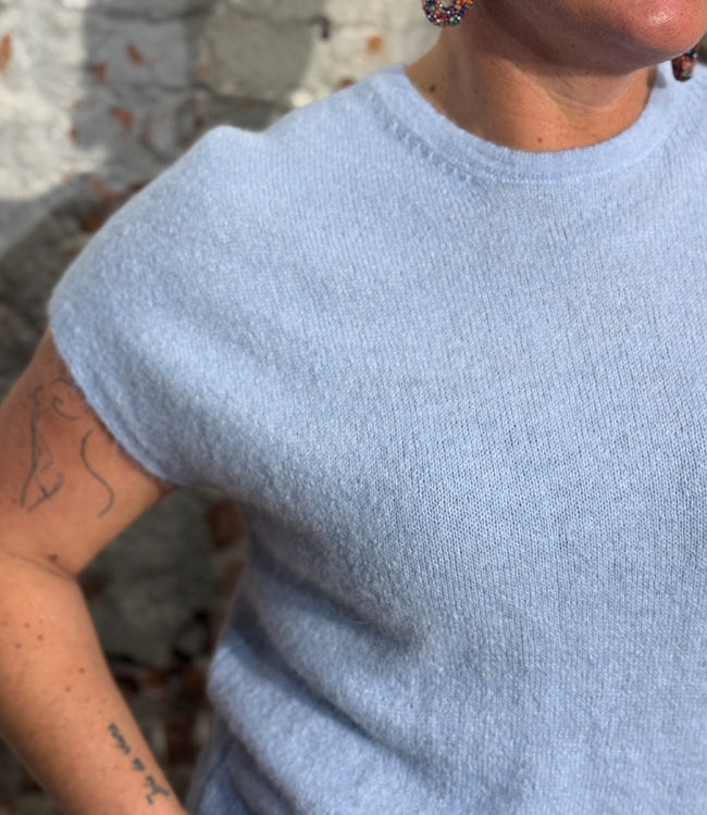 LANIUS spencer HILDA SEA van alpaca en merino