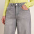 LANIUS mid waist spijkerbroek RIFKA GREY met wijde pijpen