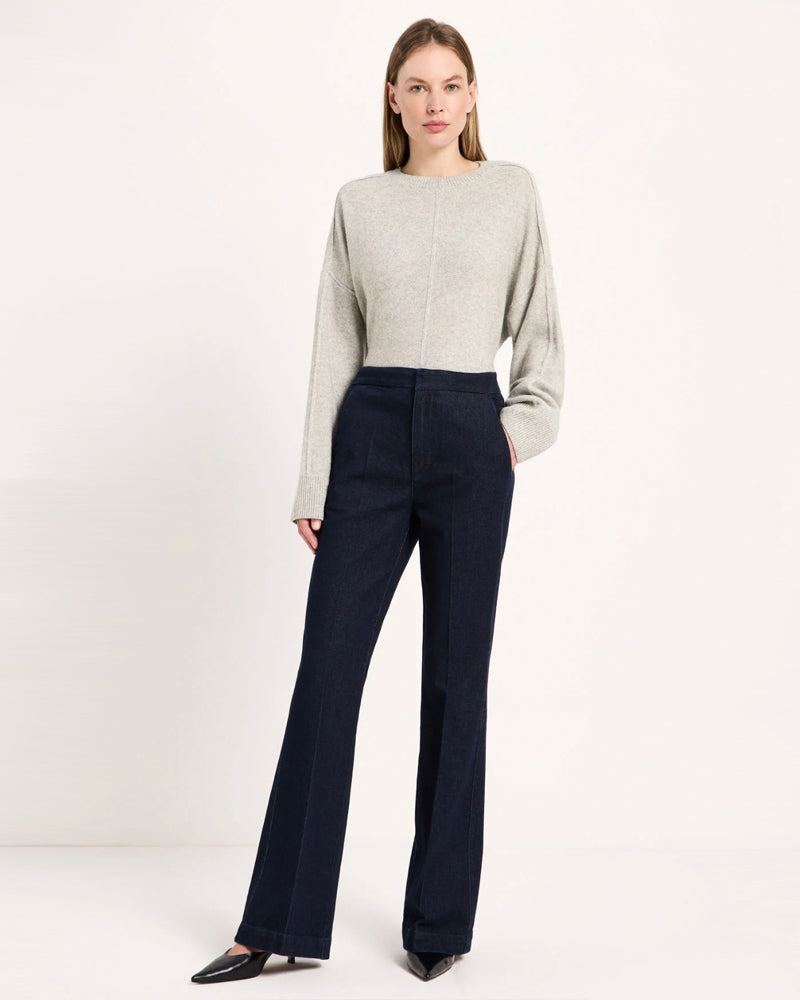 LANIUS Mid Waist Relaxed Jeans GOIA MID DENIM Biobaumwolle