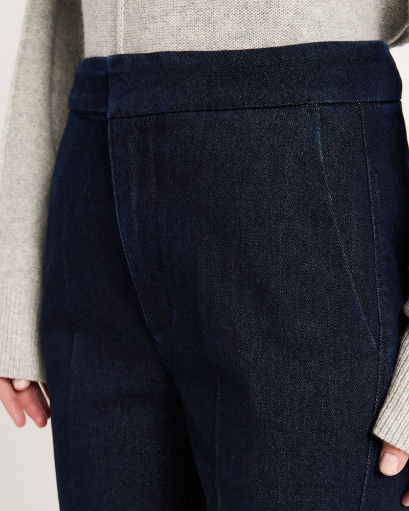 LANIUS Mid Waist Relaxed Jeans GOIA MID DENIM Biobaumwolle