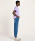 LANIUS tapered spijkerbroek TYRA MID BLUE biologisch katoen