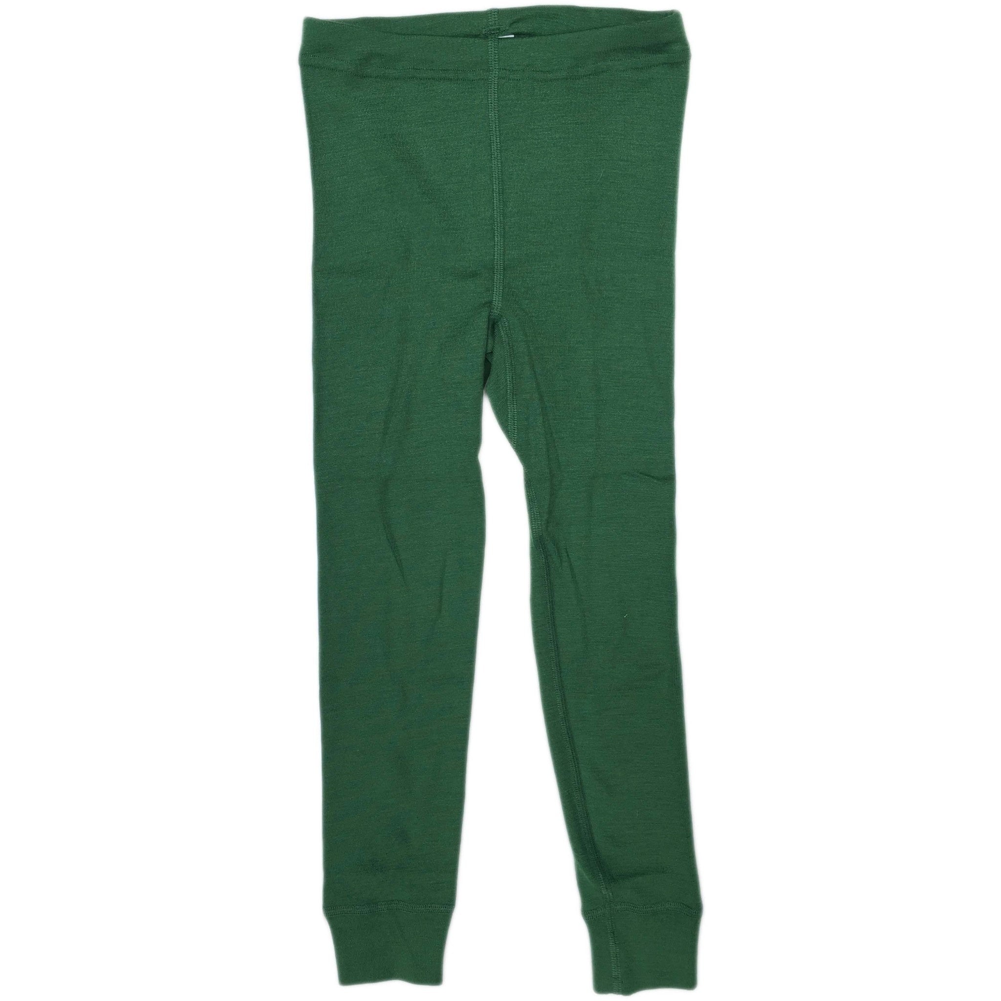 HOCOSA legging biologische wol zijde kind GROEN
