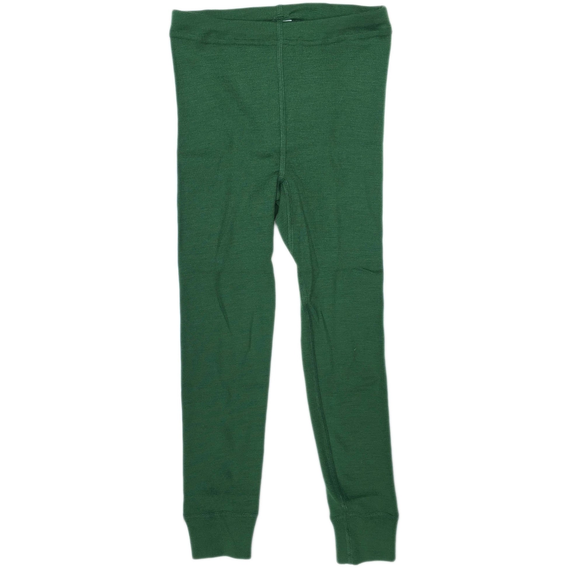 HOCOSA legging biologische wol zijde kind GROEN