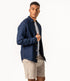 LIVING CRAFTS 100% Linnen overhemd heren INDIGO