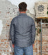 LIVING CRAFTS puur linnen gestreept overhemd PIM NIGHT